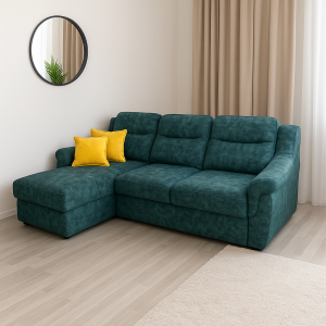 Угловой диван "Валенсия с оттоманкой"