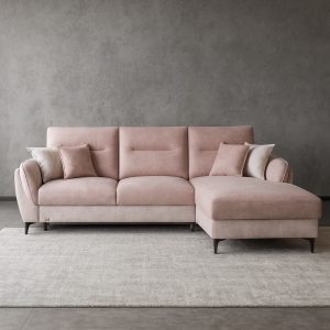 Угловой диван «Бруно» с оттоманкой