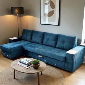 Угловой диван «Орион-4» с оттоманкой